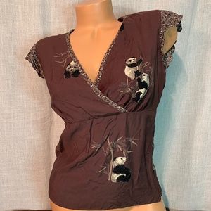 Panda and Bamboo top